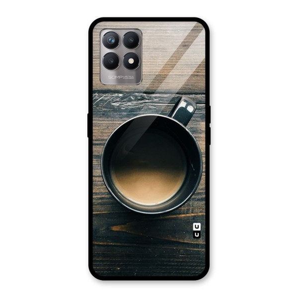 Chai On Wood Glass Back Case for Realme 8i