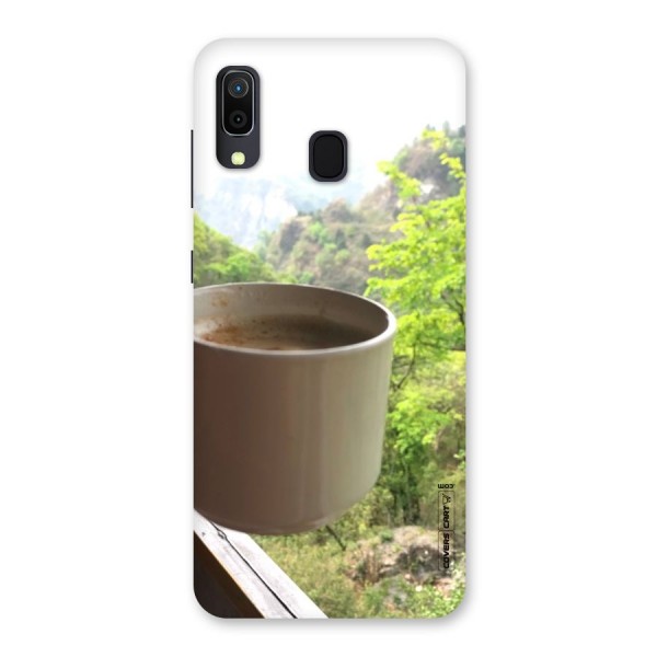 Chai With Mountain View Back Case for Galaxy A20