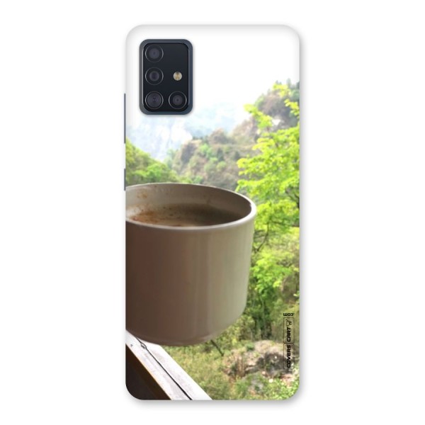 Chai With Mountain View Back Case for Galaxy A51