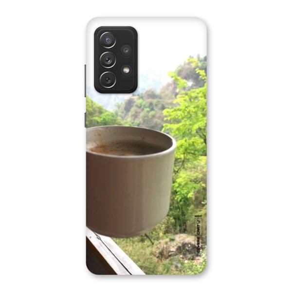 Chai With Mountain View Back Case for Galaxy A72