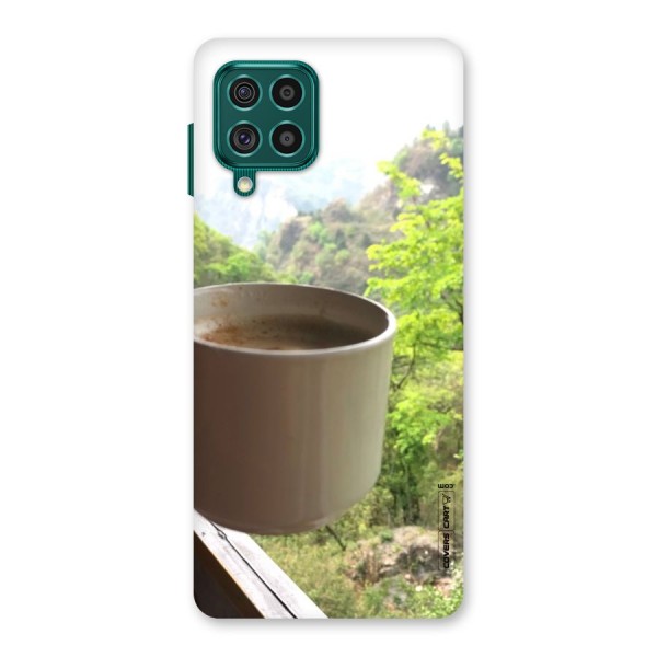 Chai With Mountain View Back Case for Galaxy F62