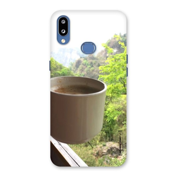 Chai With Mountain View Back Case for Galaxy M01s