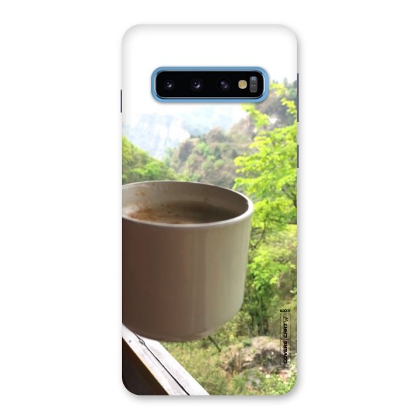 Chai With Mountain View Back Case for Galaxy S10