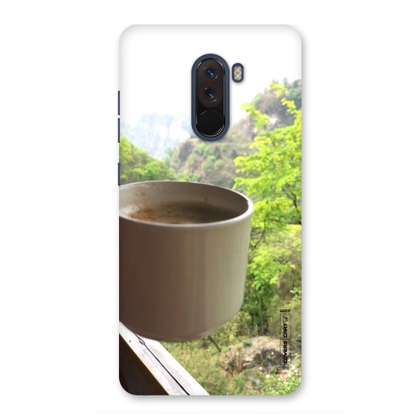 Chai With Mountain View Back Case for Poco F1