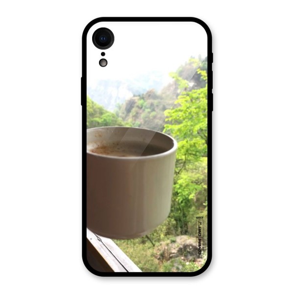 Chai With Mountain View Glass Back Case for XR