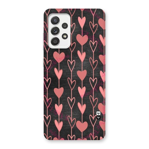 Chain Of Hearts Back Case for Galaxy A52