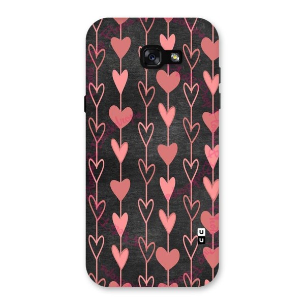 Chain Of Hearts Back Case for Galaxy A7 (2017)