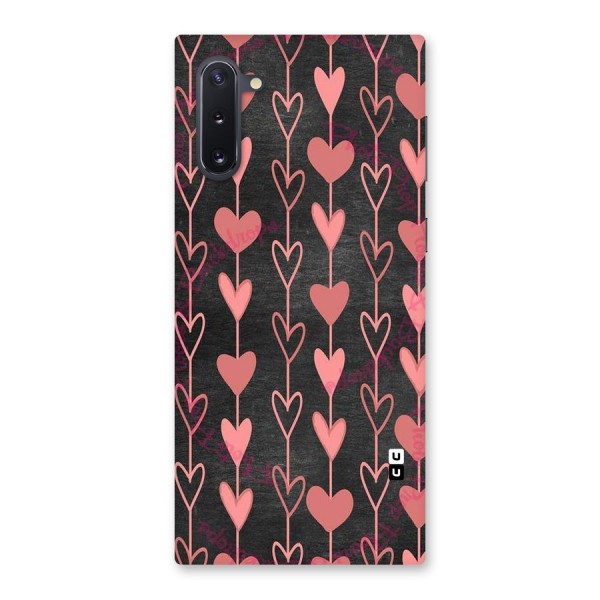 Chain Of Hearts Back Case for Galaxy Note 10