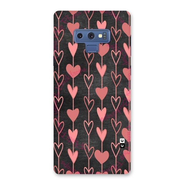 Chain Of Hearts Back Case for Galaxy Note 9