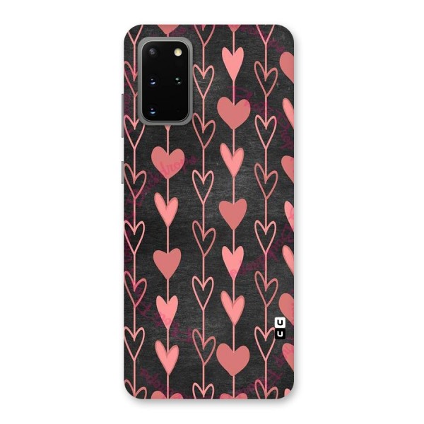 Chain Of Hearts Back Case for Galaxy S20 Plus