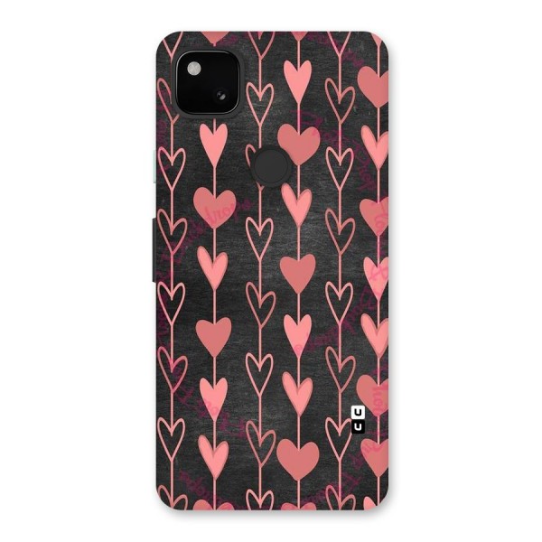 Chain Of Hearts Back Case for Google Pixel 4a