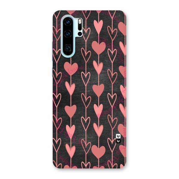 Chain Of Hearts Back Case for Huawei P30 Pro