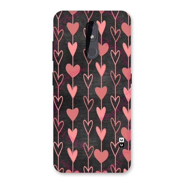 Chain Of Hearts Back Case for Nokia 3.2