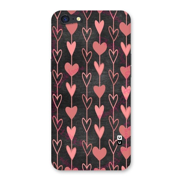 Chain Of Hearts Back Case for Oppo A71