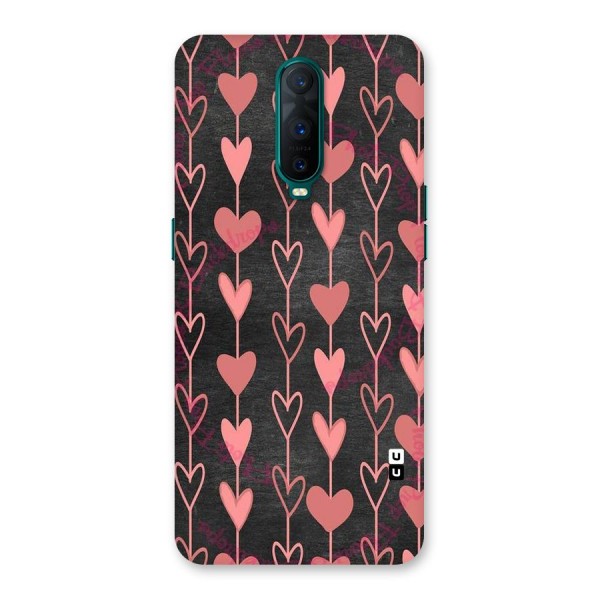 Chain Of Hearts Back Case for Oppo R17 Pro