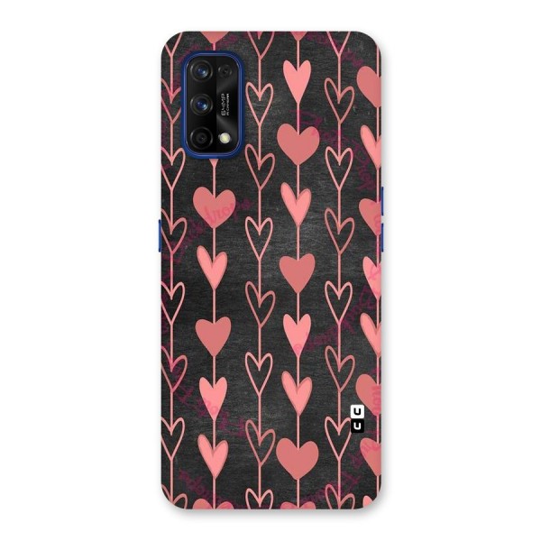 Chain Of Hearts Back Case for Realme 7 Pro