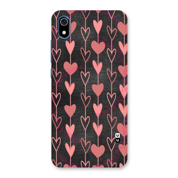 Chain Of Hearts Back Case for Redmi 7A