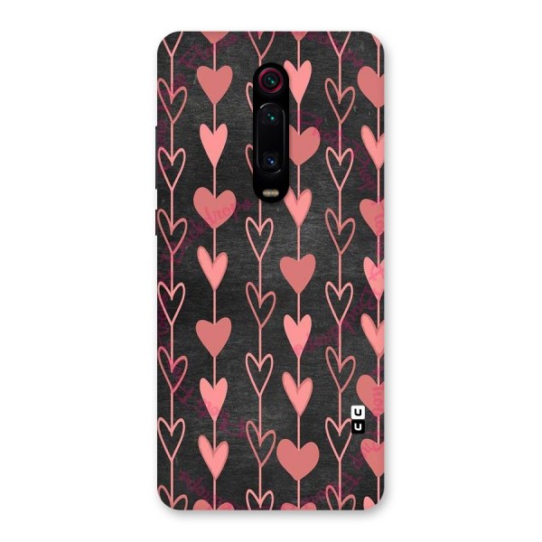 Chain Of Hearts Back Case for Redmi K20 Pro