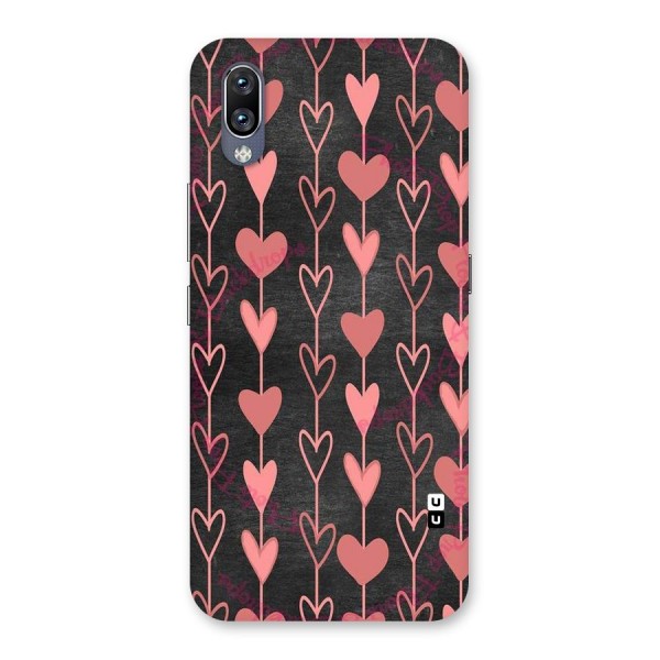 Chain Of Hearts Back Case for Vivo NEX