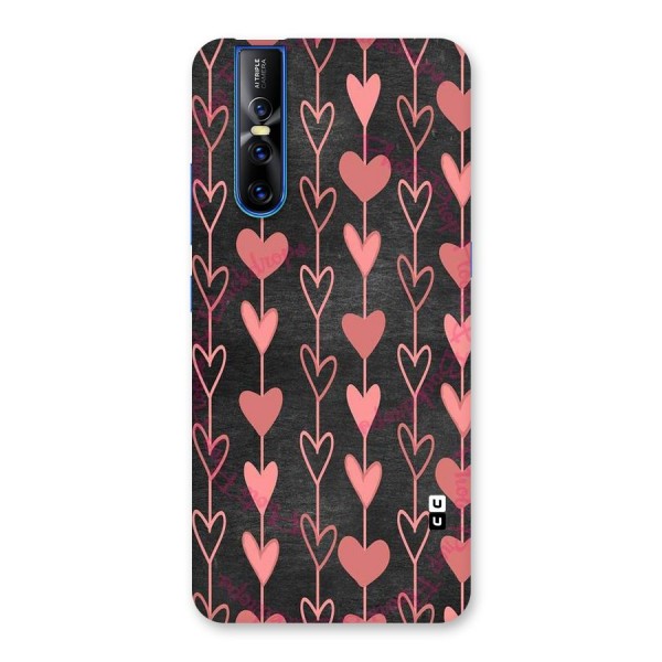 Chain Of Hearts Back Case for Vivo V15 Pro