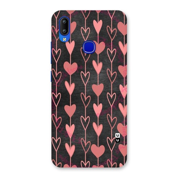 Chain Of Hearts Back Case for Vivo Y91