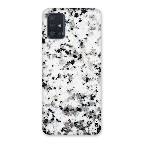 Charcoal Spots Marble Back Case for Galaxy A51