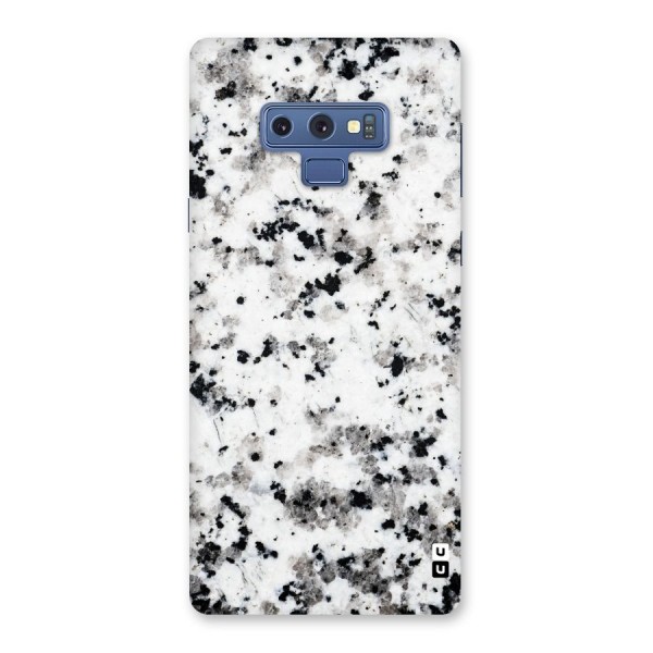 Charcoal Spots Marble Back Case for Galaxy Note 9