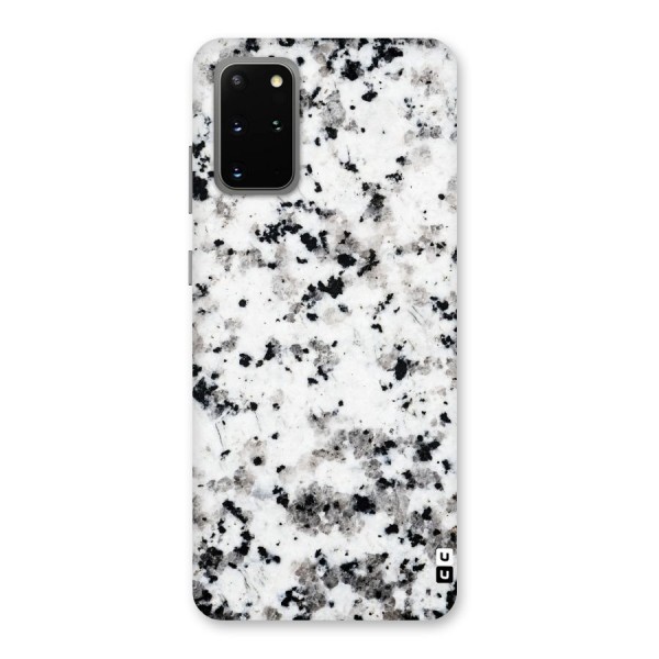 Charcoal Spots Marble Back Case for Galaxy S20 Plus