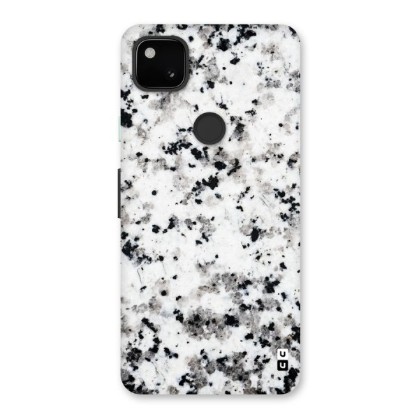 Charcoal Spots Marble Back Case for Google Pixel 4a