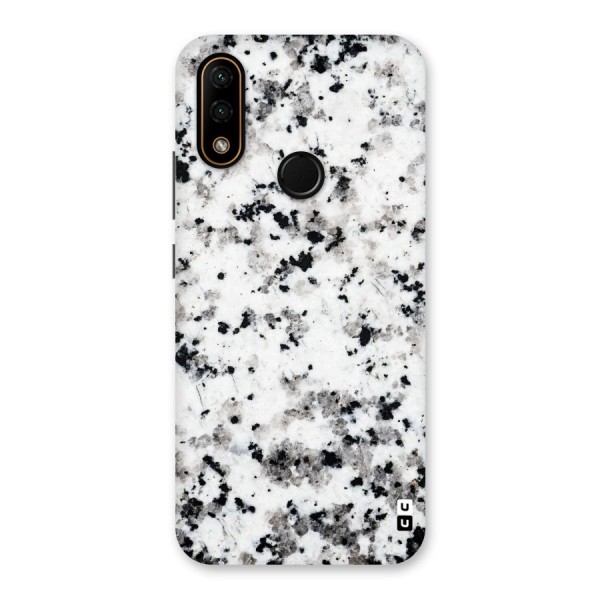 Charcoal Spots Marble Back Case for Lenovo A6 Note