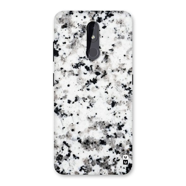 Charcoal Spots Marble Back Case for Nokia 3.2