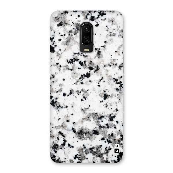 Charcoal Spots Marble Back Case for OnePlus 6T