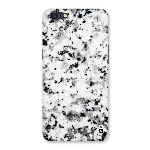 Charcoal Spots Marble Back Case for Oppo A71