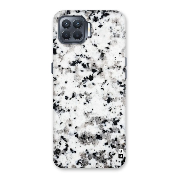 Charcoal Spots Marble Back Case for Oppo F17 Pro