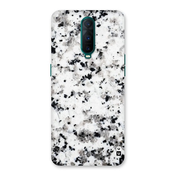 Charcoal Spots Marble Back Case for Oppo R17 Pro