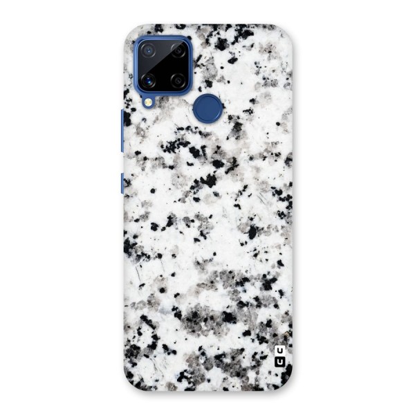 Charcoal Spots Marble Back Case for Realme C12