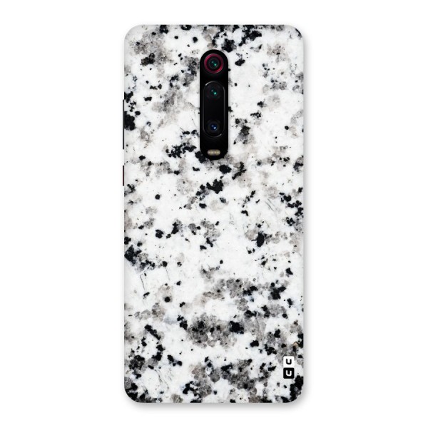 Charcoal Spots Marble Back Case for Redmi K20 Pro