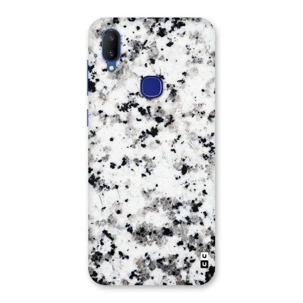 Charcoal Spots Marble Back Case for Vivo V11