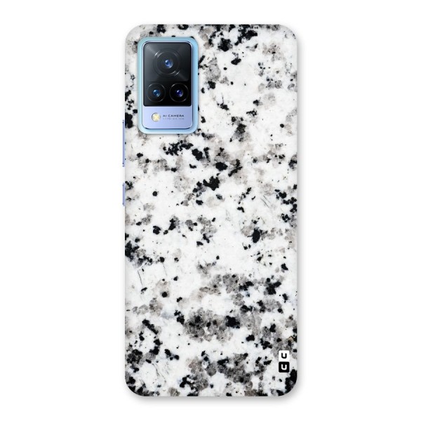 Charcoal Spots Marble Back Case for Vivo V21 5G