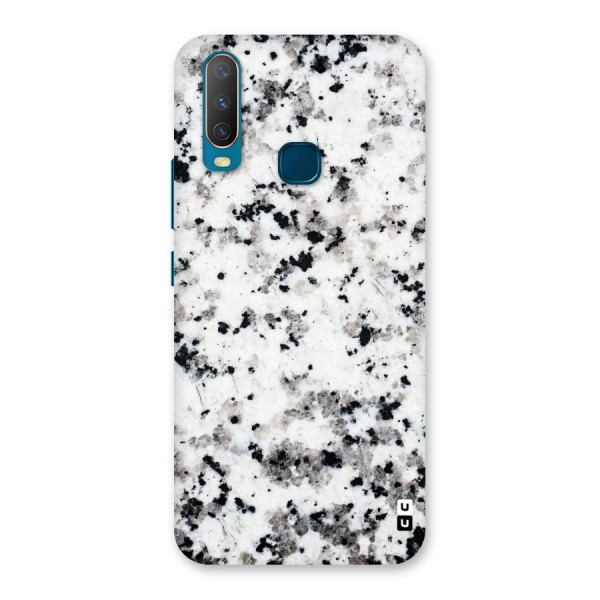 Charcoal Spots Marble Back Case for Vivo Y15