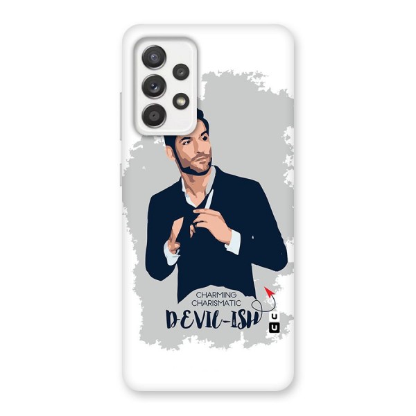 Charming Charismatic Lucifer Back Case for Galaxy A52