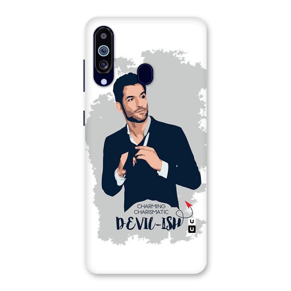 Charming Charismatic Lucifer Back Case for Galaxy A60