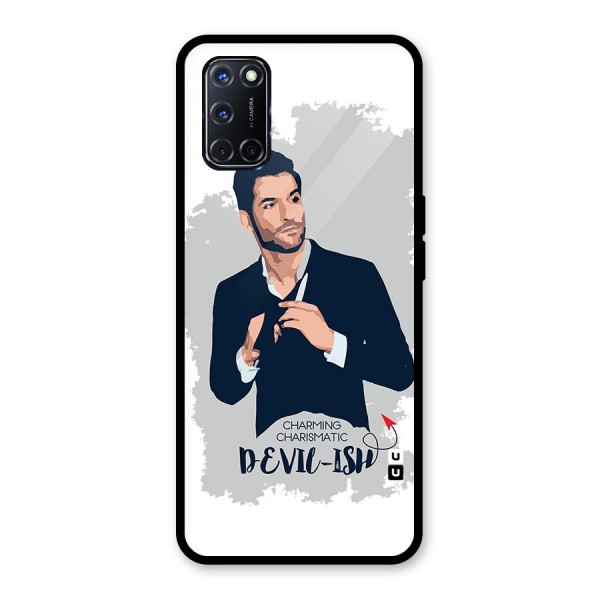 Charming Charismatic Lucifer Glass Back Case for Oppo A52