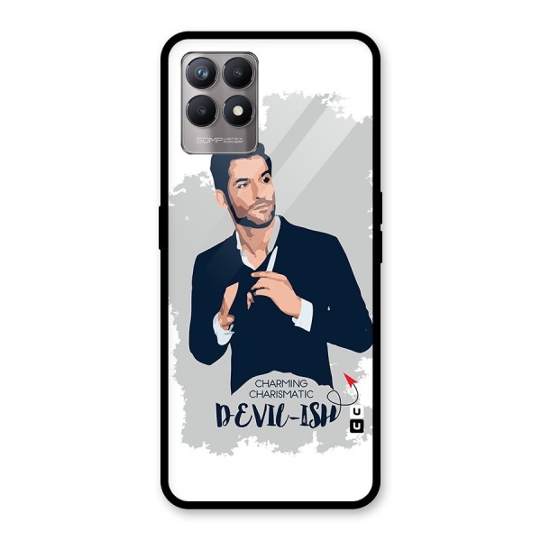 Charming Charismatic Lucifer Glass Back Case for Realme 8i