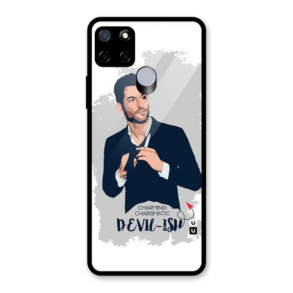 Charming Charismatic Lucifer Glass Back Case for Realme C15