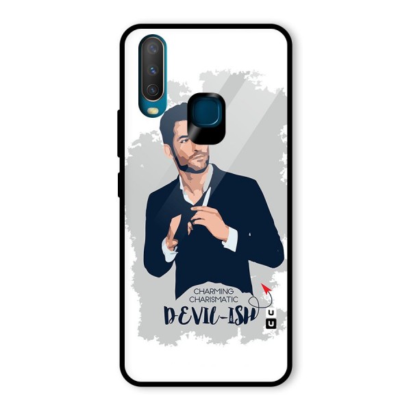 Charming Charismatic Lucifer Glass Back Case for Vivo Y12