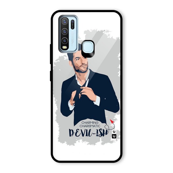 Charming Charismatic Lucifer Glass Back Case for Vivo Y30