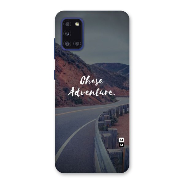 Chase Adventure Back Case for Galaxy A31