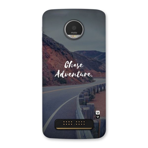 Chase Adventure Back Case for Moto Z Play