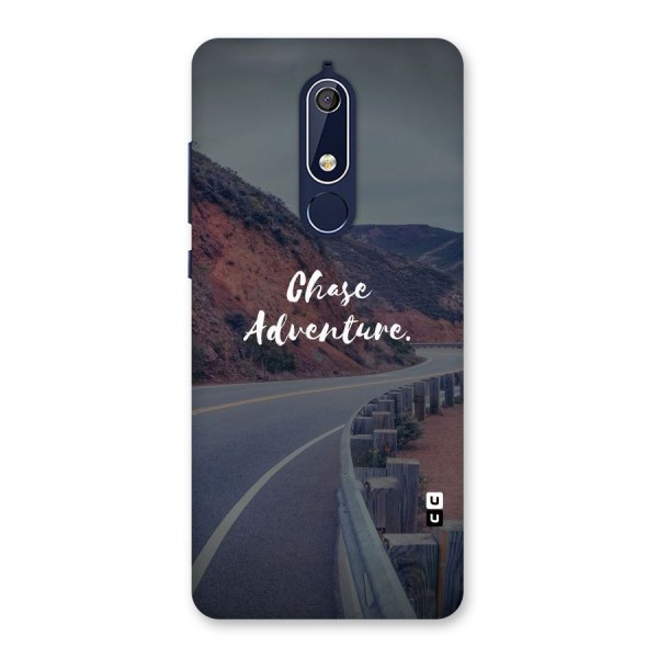 Chase Adventure Back Case for Nokia 5.1